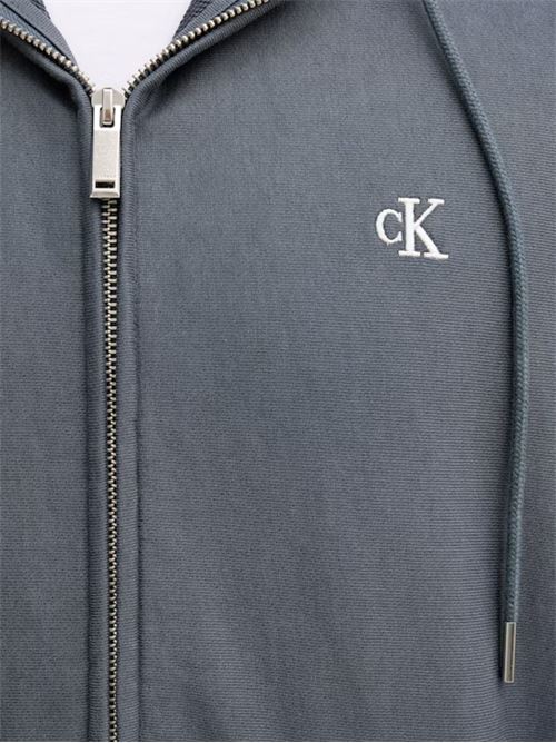 Felpa con zip e cappuccio Calvin Klein Jeans | LV04RD232GWD7